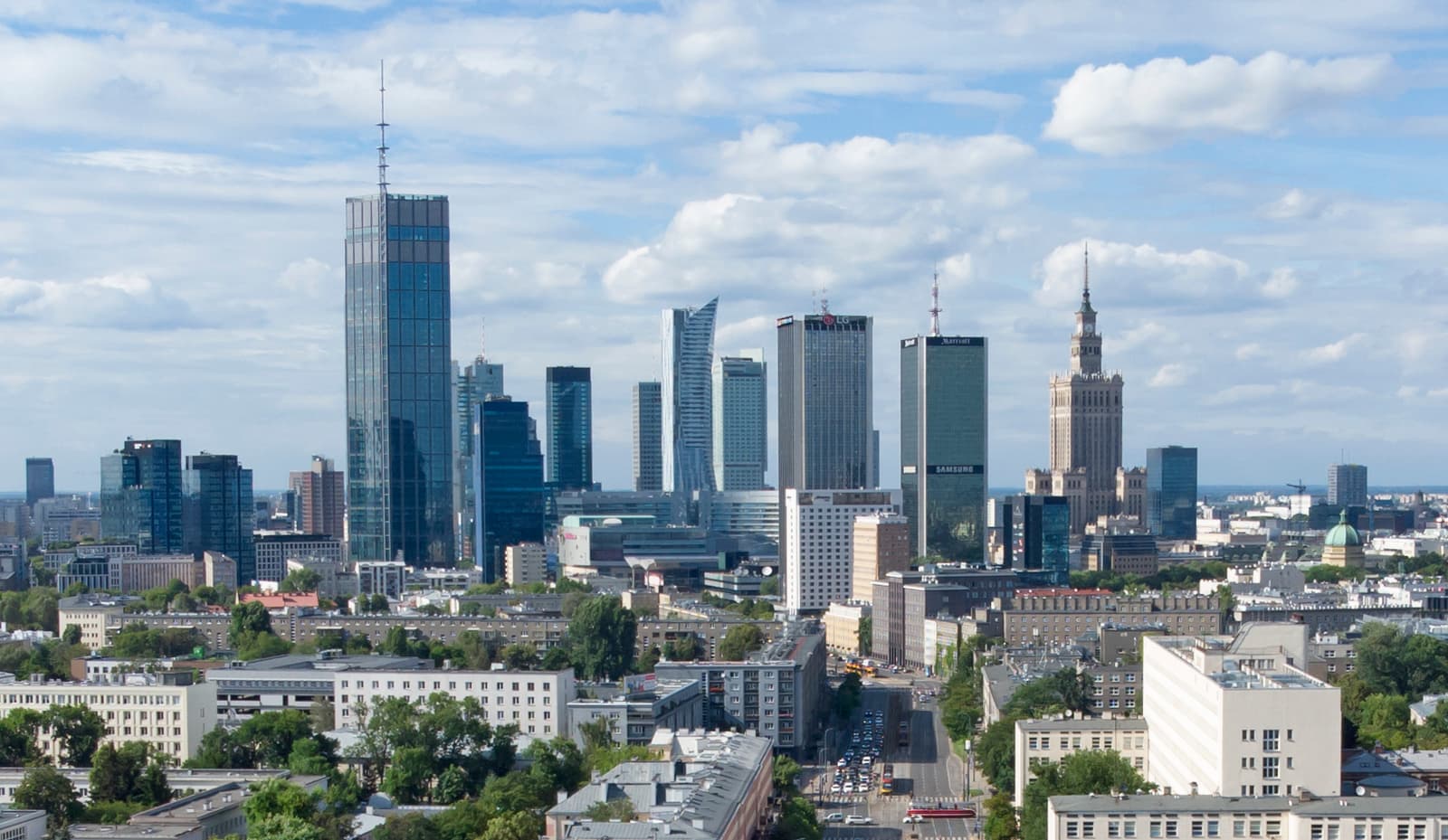 Warszawa skyline