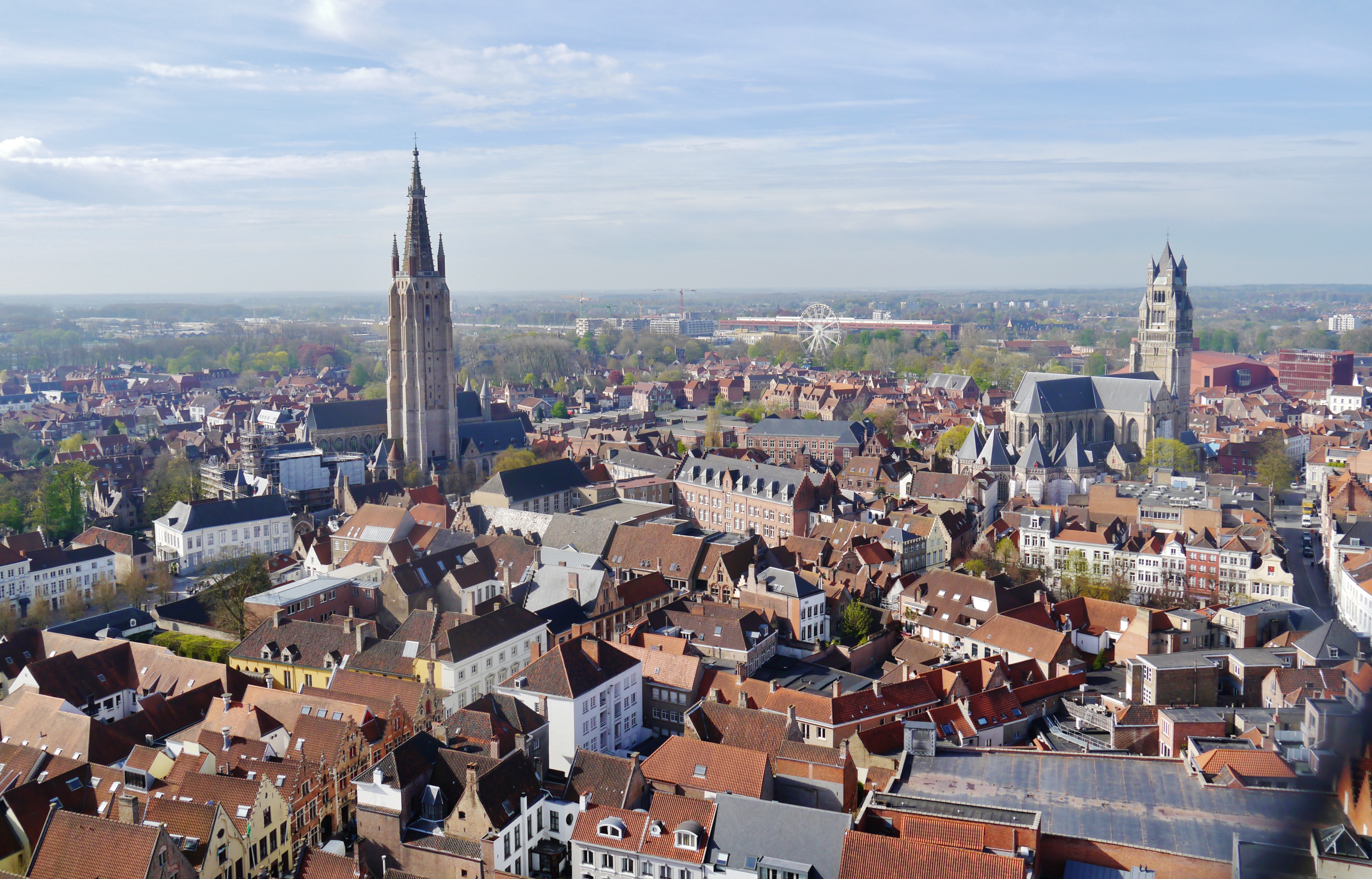 Brugge skyline