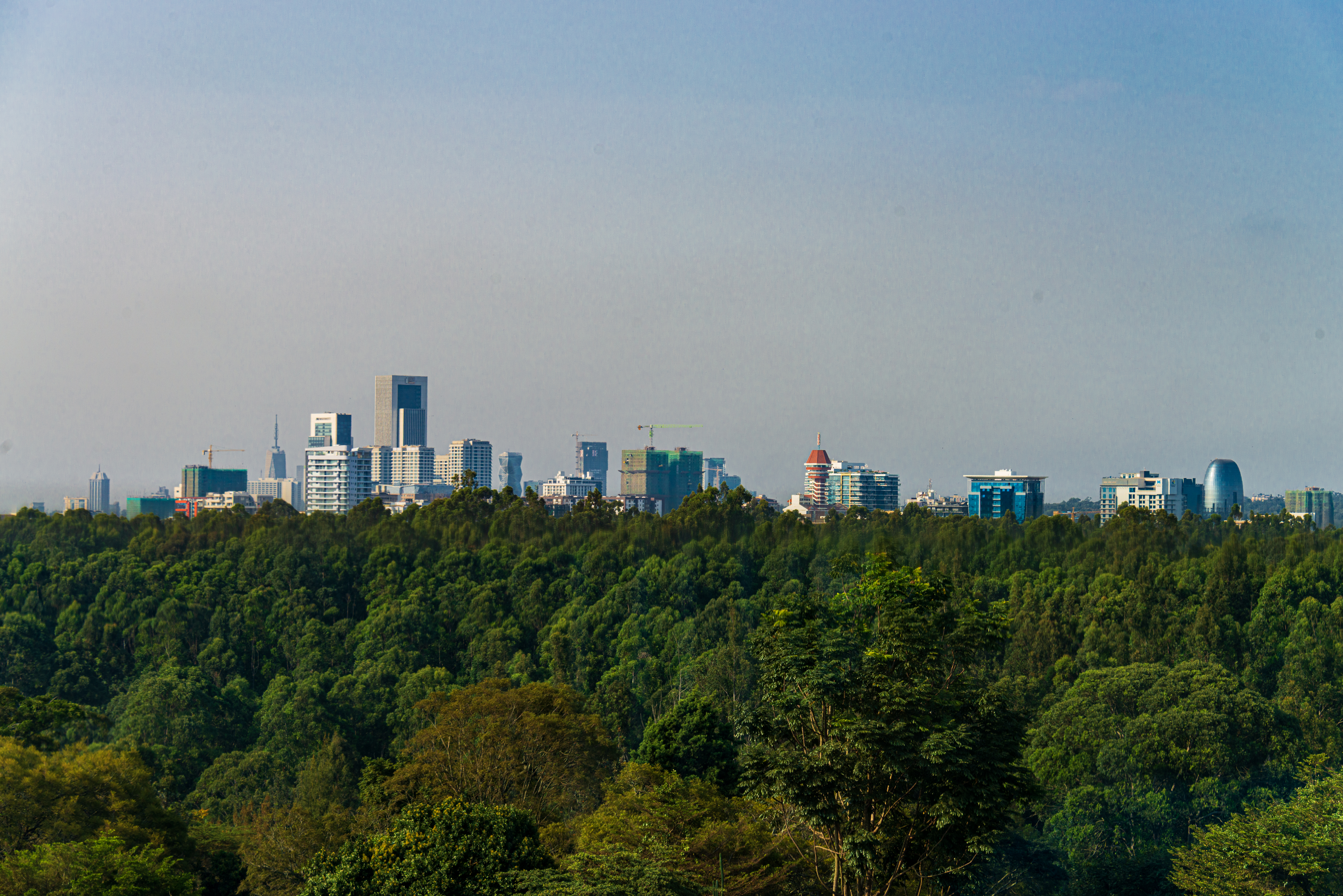 Nairobi skyline